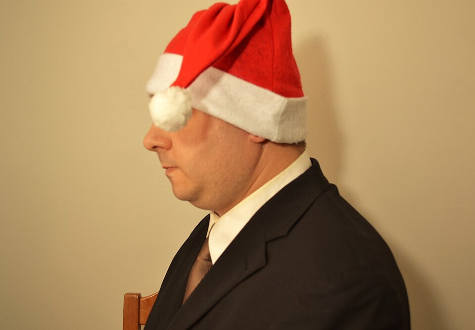 Pack de 6 Gorros de Papá Noel